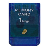 Memory card 1MB til Playstation 1 (Uoriginal)