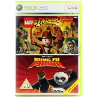 LEGO Indiana Jones and the Original Adventures + Kung Fu Panda (Xbox 360)