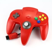 Original Nintendo 64 Controller - Rød