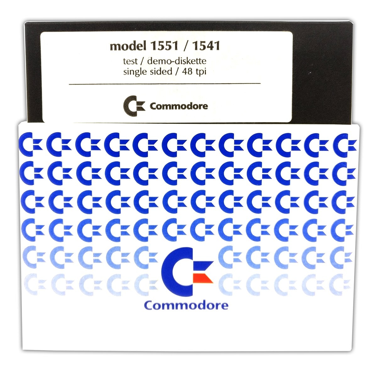 Commodore Model 1551/1541 Test/Demo Diskette (C64 - Disk)