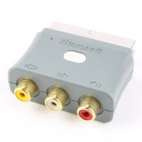 Original Xbox 360 Scart Adapter - Grå