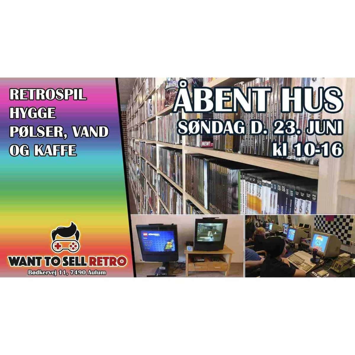 Åbent hus hos Want To Sell Retro
