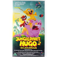 Jungledyret Hugo 2 - den store filmhelt (VHS - Dansk tale)