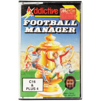 Football Manager (C16 og Plus/4) - TOM ÆSKE UDEN SPIL