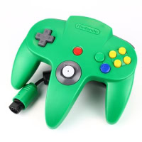 Original Nintendo 64 Controller - Grøn