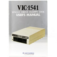 VIC-1541 Single Drive Floppy Disk User's Manual