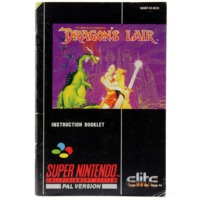 Dragon's Lair (SNES manual, SCN)