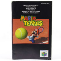Mario Tennis (N64 manual, NEU)
