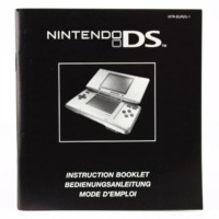 Nintendo DS Instruction Booklet (EUR)