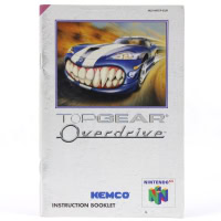 Top Gear: Overdrive (N64 manual, EUR)