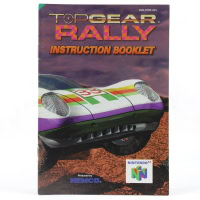 Top Gear Rally (N64 manual, UKV)