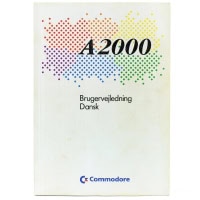 Commodore A2000 Brugervejledning - Dansk
