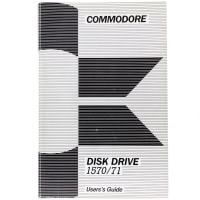 Commodore 1570/71 Disk Drive – User's Guide