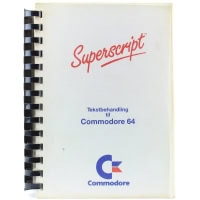 Superscript – Tekstbehandling til Commdore 64 (Manual)