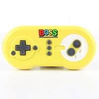 BOSS: Big Oversized Super Shell til Nintendo Wiimote (Gul)