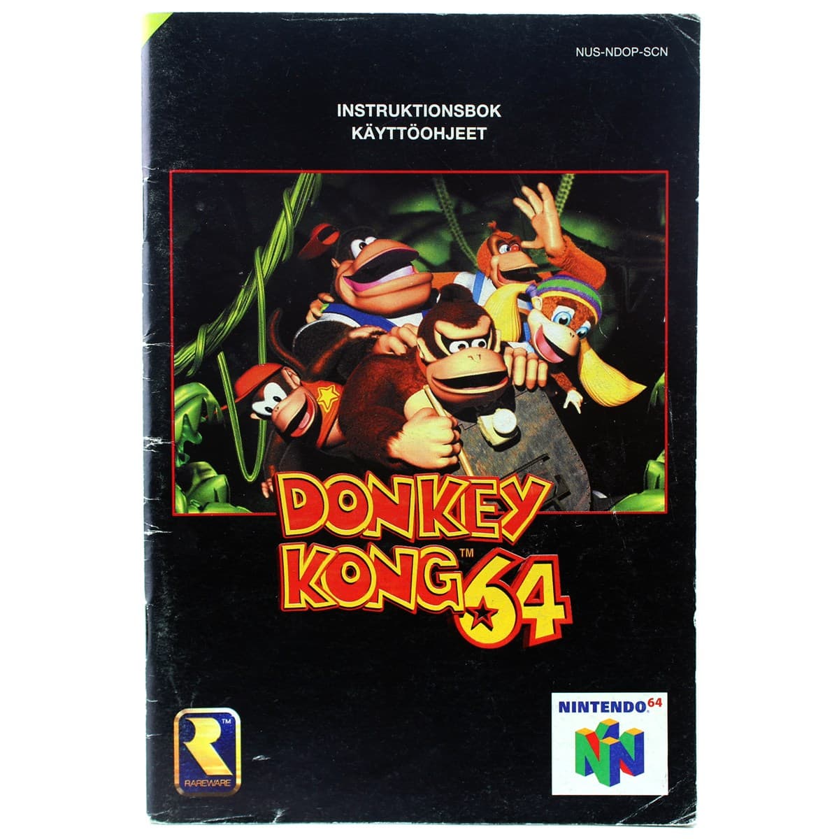 Donkey Kong 64 (N64 manual, SCN)