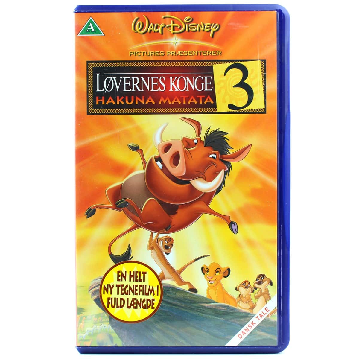 Løvernes Konge 3 - Hakuna Matata - Disney (VHS)