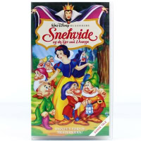 Snehvide og de syv små dværge - Disney (VHS - Dansk tale)