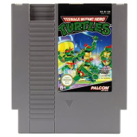 Teenage Mutant Hero Turtles (Nintendo NES, PAL-B, SCN)