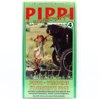 Pippi Langstrømpe - Verdens Stærkeste Pige (VHS)