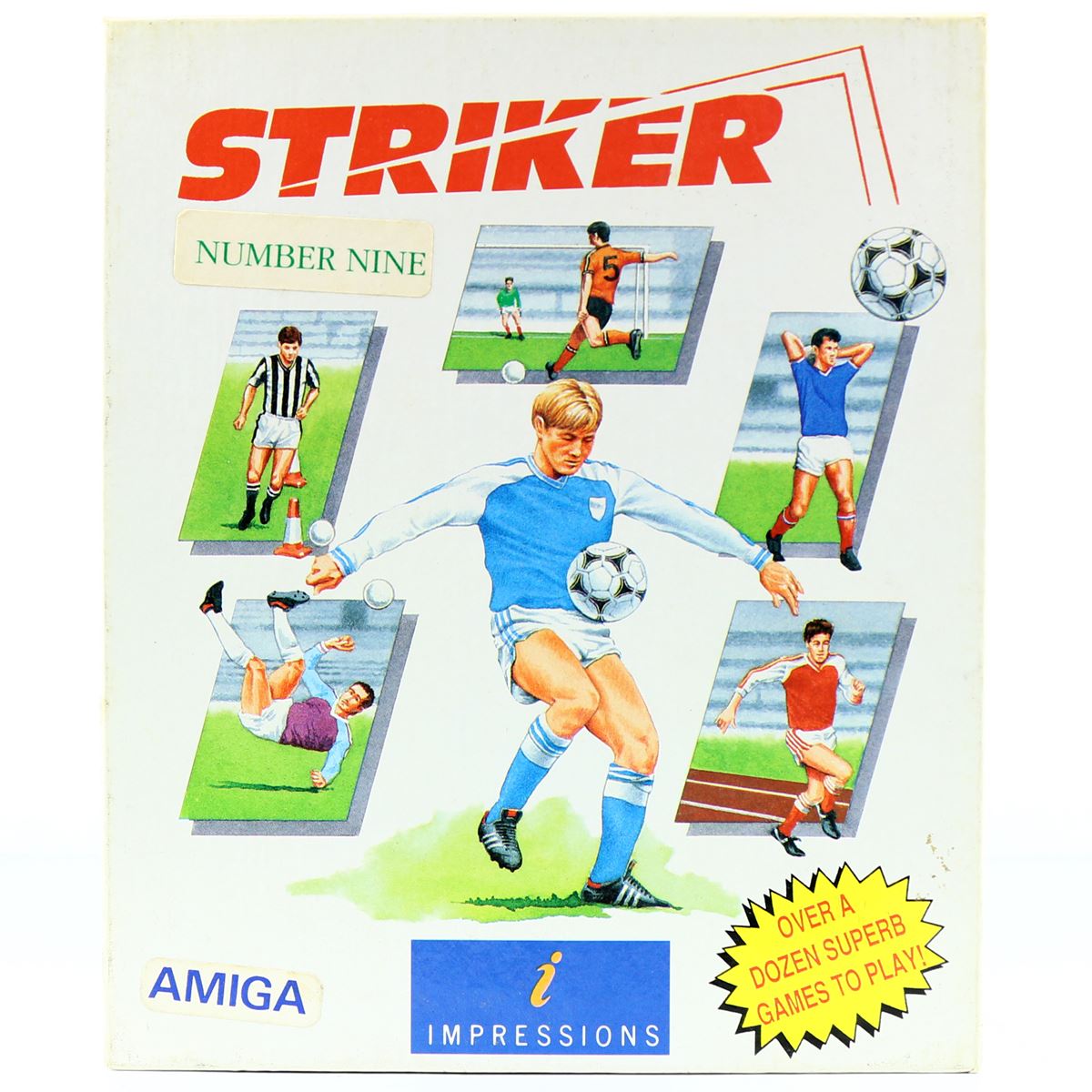 Striker No. 9 (Amiga, Small Box)
