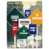 Test Drive II Scenery Disk: European Challenge (C64, Disk)