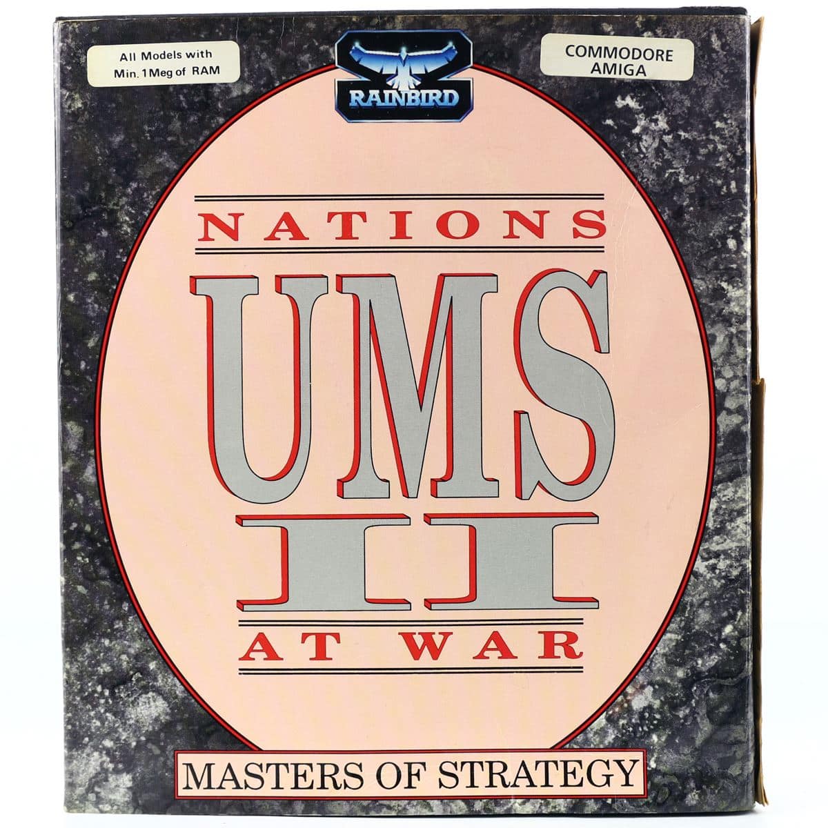 UMS II: Nations at War (Amiga, Big Box)