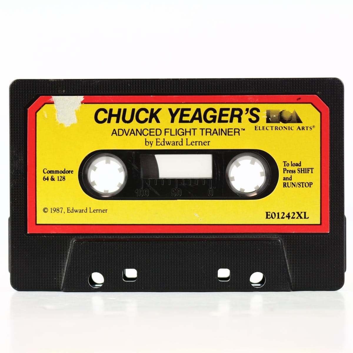 Chuck Yeager’s Advanced Flight Trainer (Commodore 64, Løs bånd)