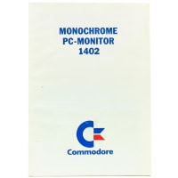 Commodore 1402 Monitor Manual