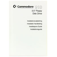 Commodore 910 Floppy Disk Drive Installationsvejledning