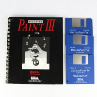 Deluxe Paint III (Amiga - Løse disketter og manual)