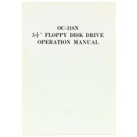 OC-118N Floppy Disk Drive Operation Manual