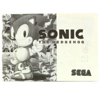 Sonic the Hedgehog (SEGA Master System manual)