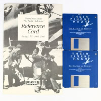 Their Finest Hour (Amiga - Løse disketter og Reference Card)