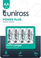 Uniross Power Plus AA batterier - 4 stk