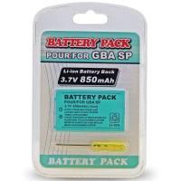 Nintendo Game Boy Advance SP batteri inkl. skruetrækker