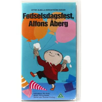 Fødselsdagsfest, Alfons Åberg (VHS)