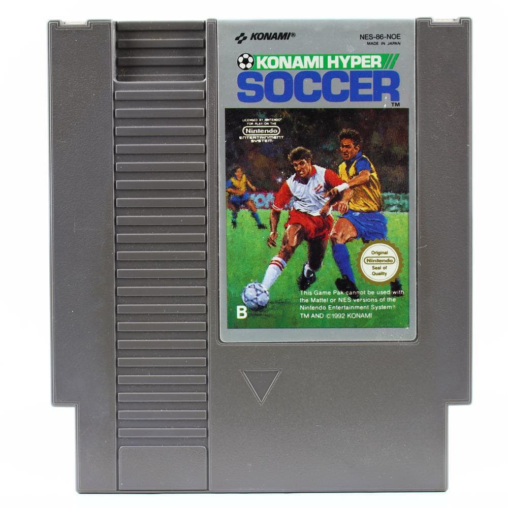 Konami Hyper Soccer (Nintendo NES, PAL-B)