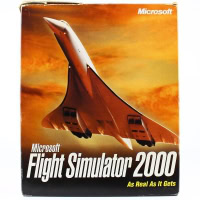 Microsoft Flight Simulator 2000 (PC Big Box)