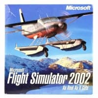 Microsoft Flight Simulator 2002 (PC - Papomslag)