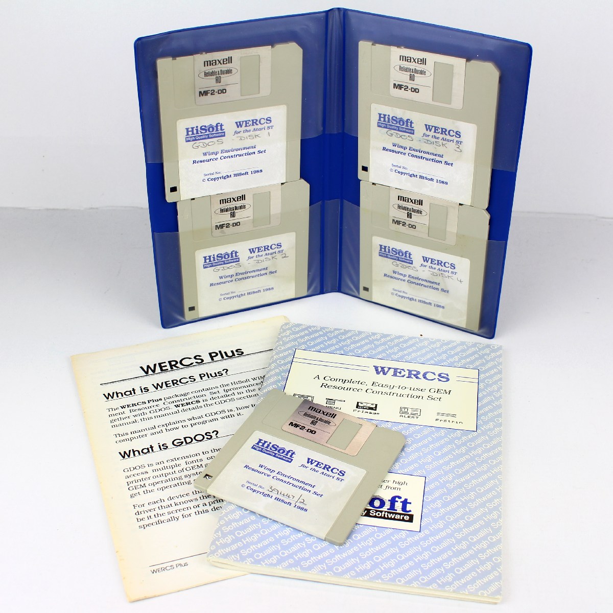 WERCS + manual (Atari ST)